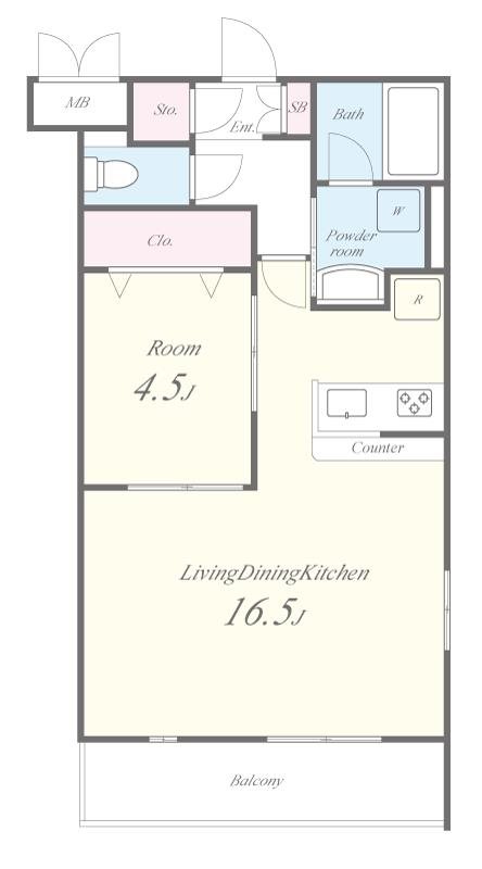 Breeze House 湘南 間取り図