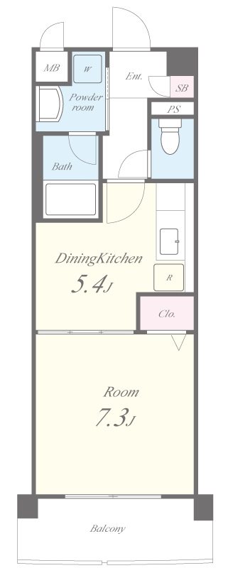 エスポアール 間取り図