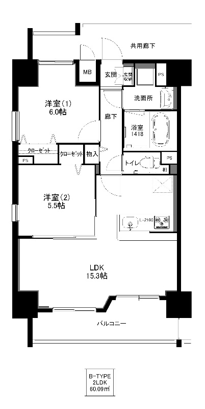 カーサ ジ マーレ 間取り図