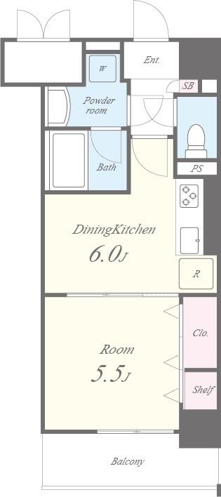 セレブレイト葵 間取り図