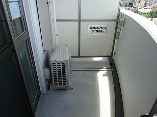 ロイヤルピジョン ライズ ベランダ