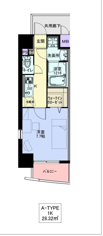 ソレアード(中川区) 間取り図