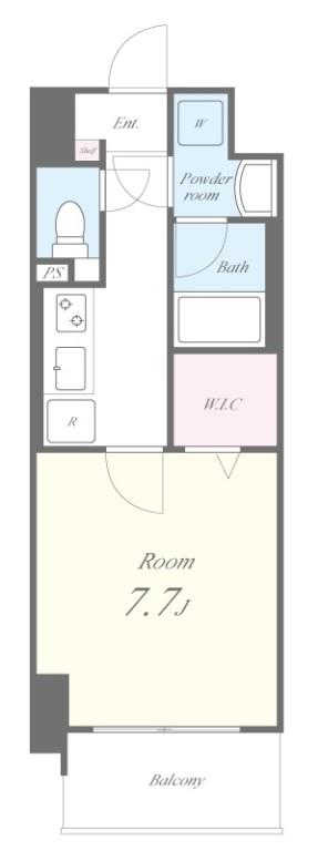 ソレアード(中川区) 間取り図