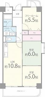 シェモア鶴見緑地 間取り図