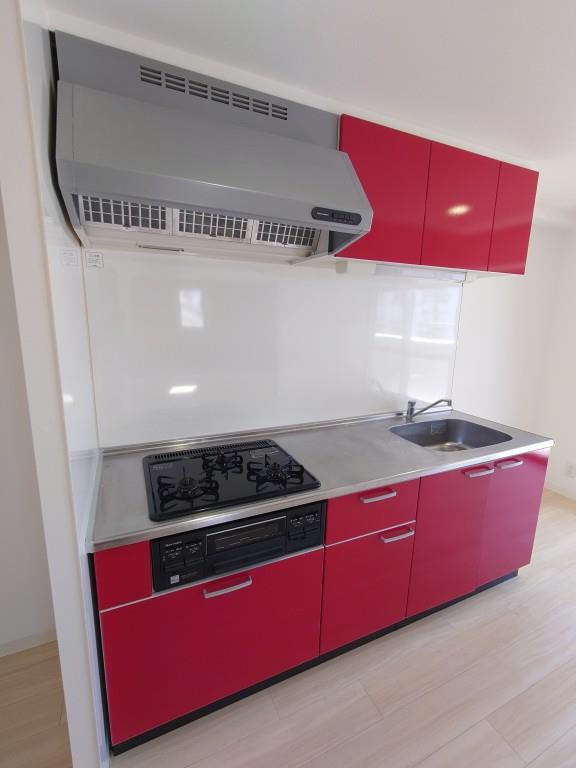 アクアブルー キッチン