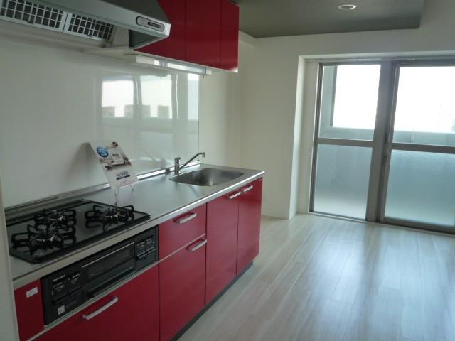 アクアブルー キッチン