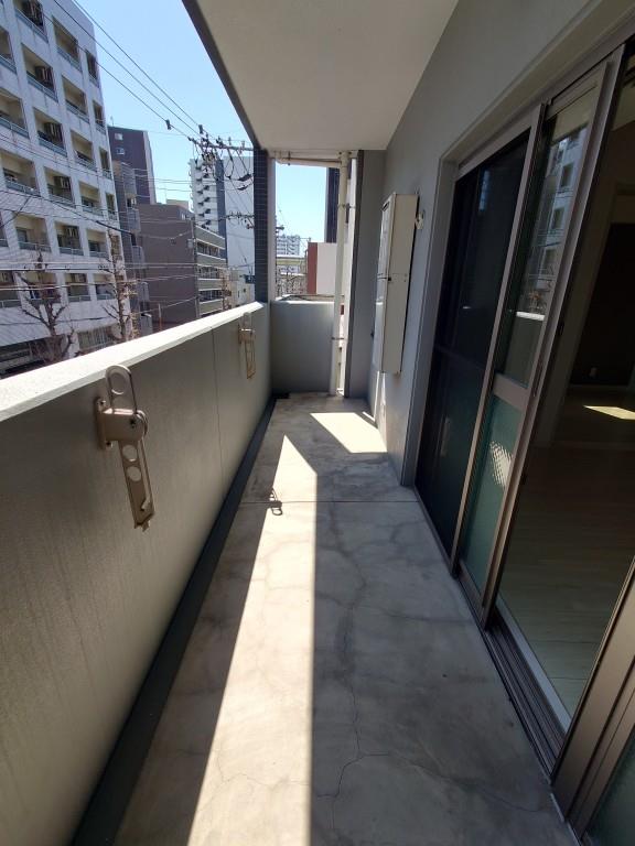 アクアブルー ベランダ