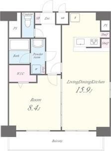 MAGES世田谷 間取り図