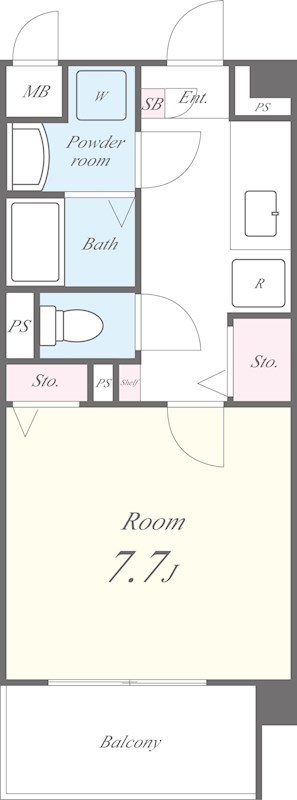 HST2106 間取り図