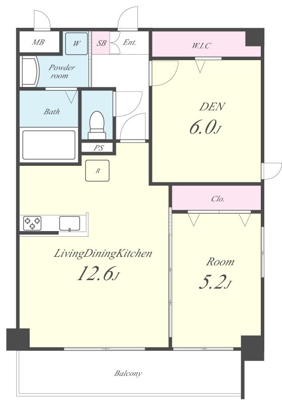 ヴィラ アクシス 間取り図
