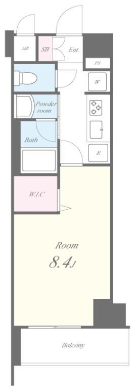 ボナール白山 間取り図