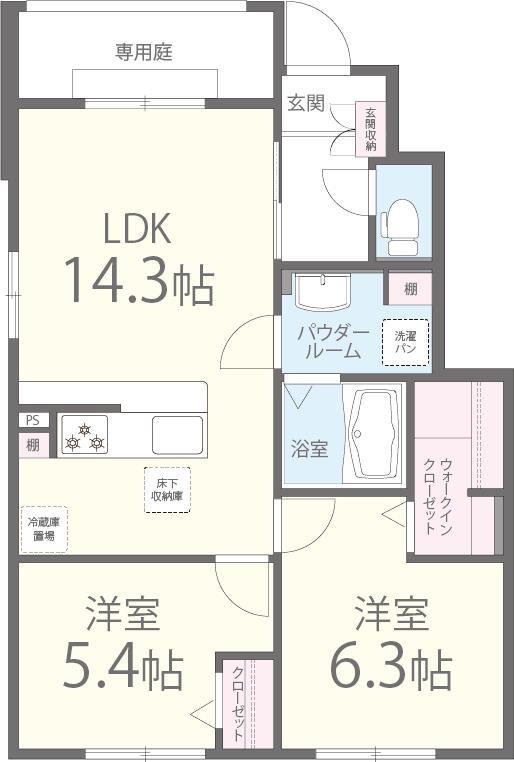 エクセル メゾン あすか 間取り図