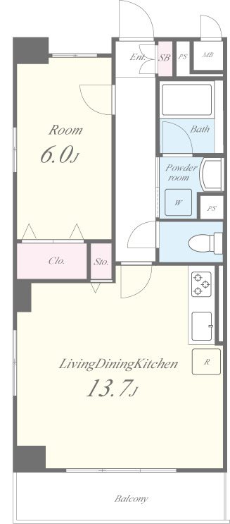 ｳﾞｪﾙﾚｰｳﾞ ﾋｻﾘｺ 間取り図