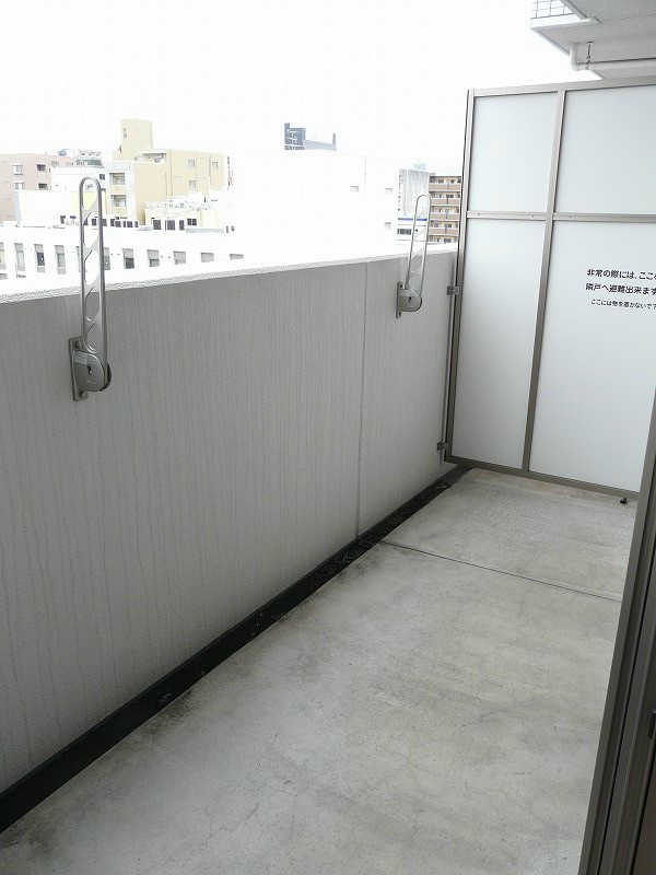 グランドゥール敷津 ベランダ