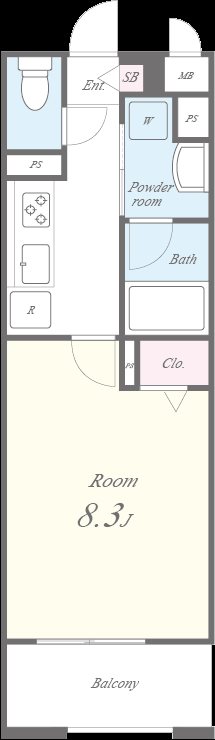 シロノハウス 間取り図