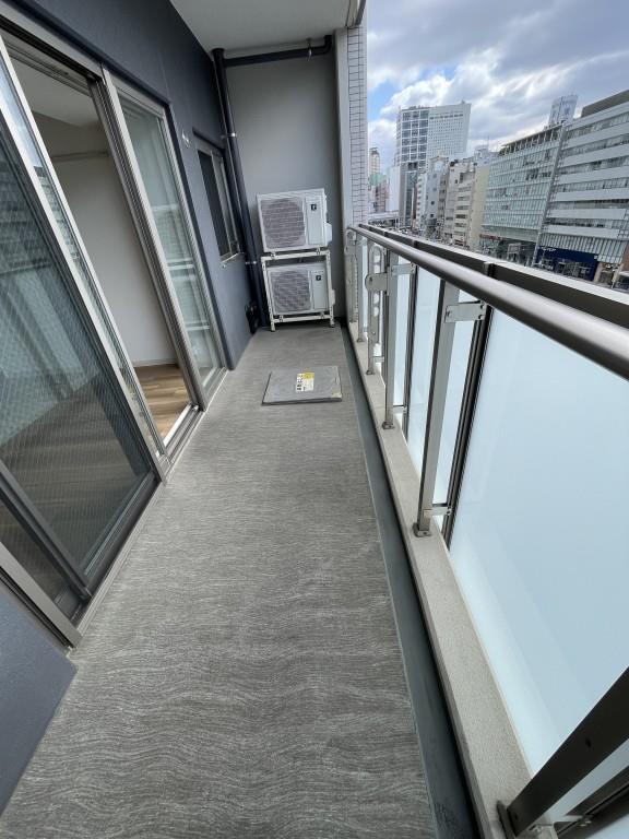 ル・マージュ新町 ベランダ