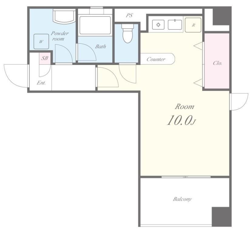 メゾンアイリス(神戸市) 間取り図
