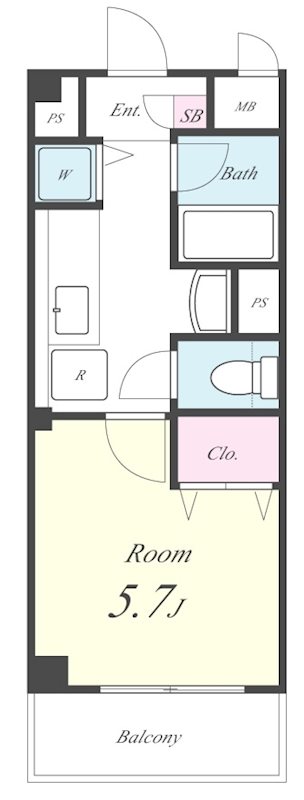 ジェントリー烏山 間取り図