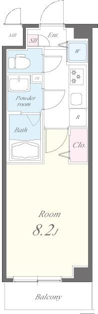 レ・フォルテ 間取り図
