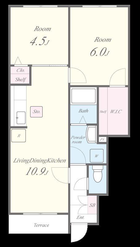 リベルテⅠ キッチン