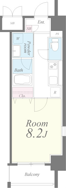 グランドコスモス 間取り図