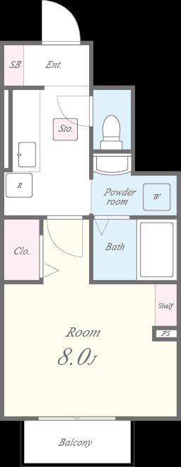 フローラ 間取り図