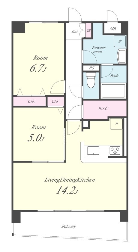 ドムス･ウィリデ 間取り図
