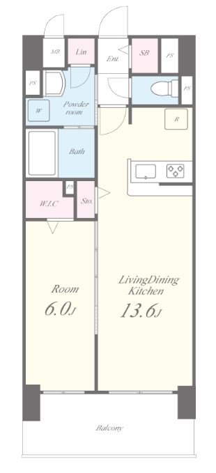 エターナ千里丘 間取り図