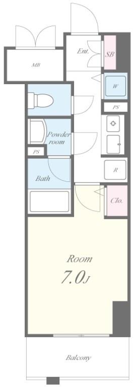セイワパレス丸の内駅前 間取り図