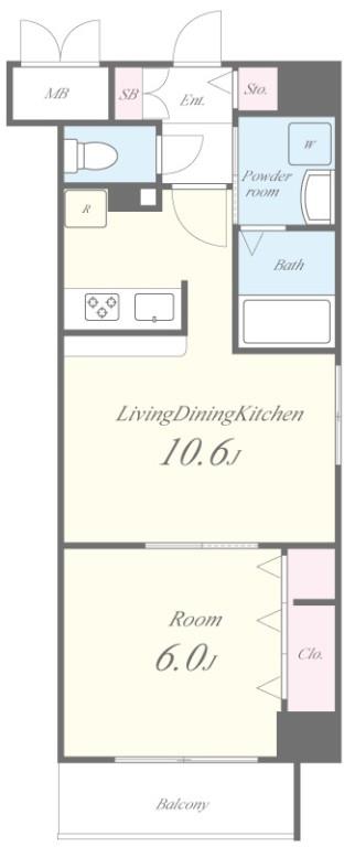 メゾン ド ソレイユ 間取り図