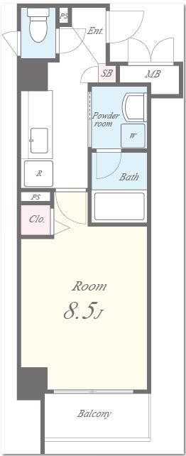 プラネット46 間取り図