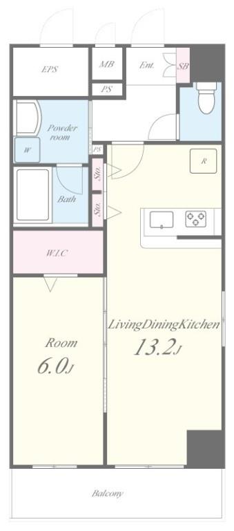 アルファスペース新横浜 間取り図