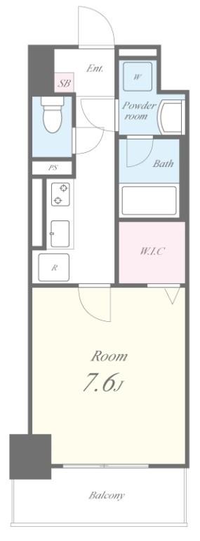 リベルティア 間取り図