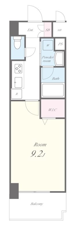 ウェルデンス八王子 間取り図