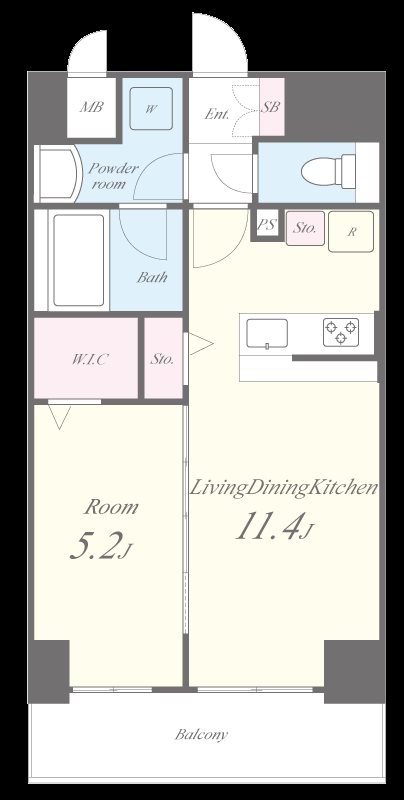 precioso神戸 間取り図