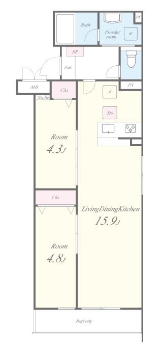 グランフェニックス 間取り図