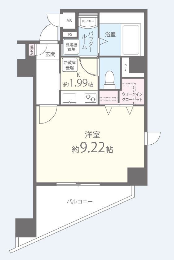 フォレストフィールド 間取り図