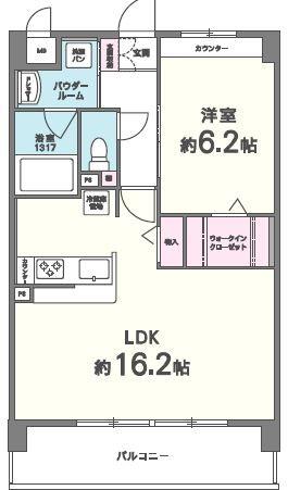 アヴァンタージュ (鶴見区) 間取り図