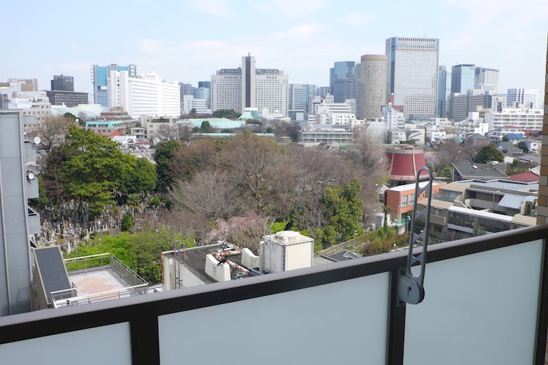 リュクス高輪台 ベランダ