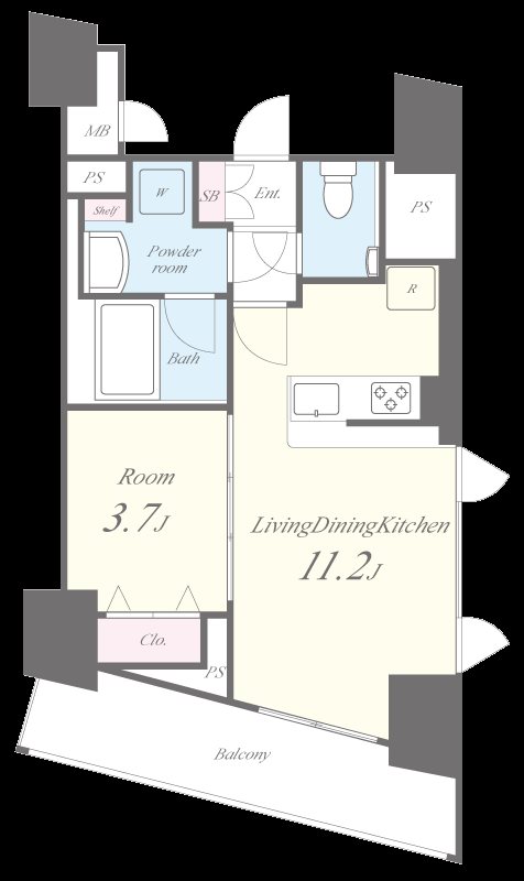 ファルマシアントアロード 間取り図