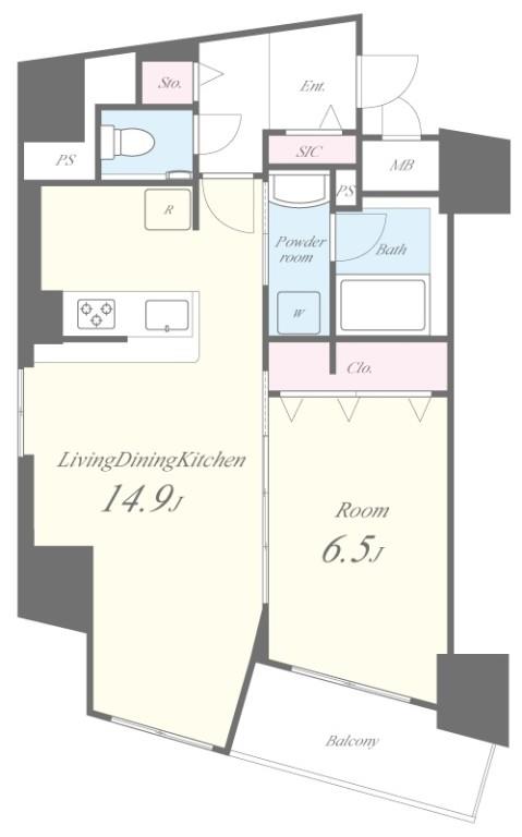 ﾌｧﾙﾏｼｱﾝﾄｱﾛｰﾄﾞ 間取り図