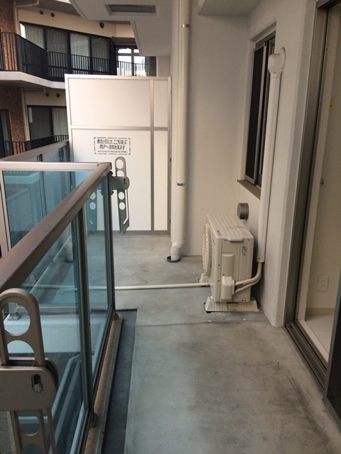 エル･イソベ三宮 ベランダ