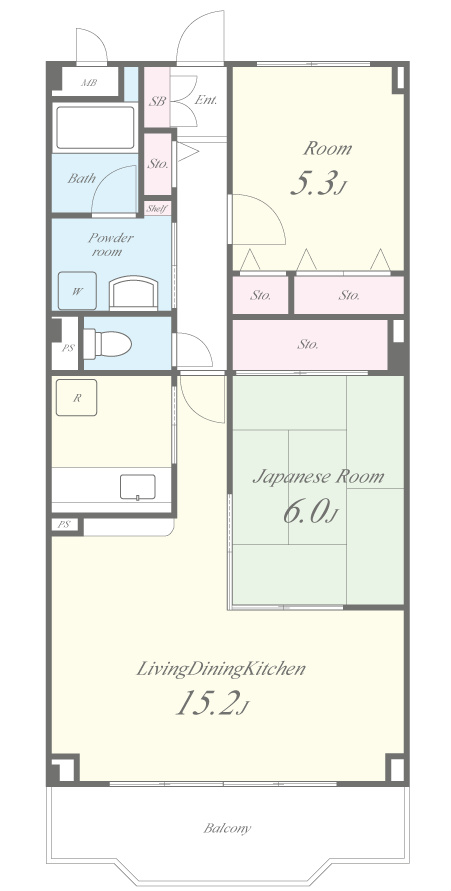リヴェール 間取り図