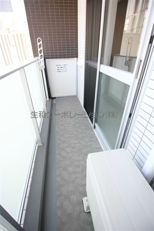 コンパル汐留 ベランダ