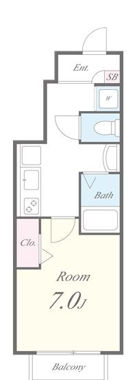 カーサコリーナ 間取り図