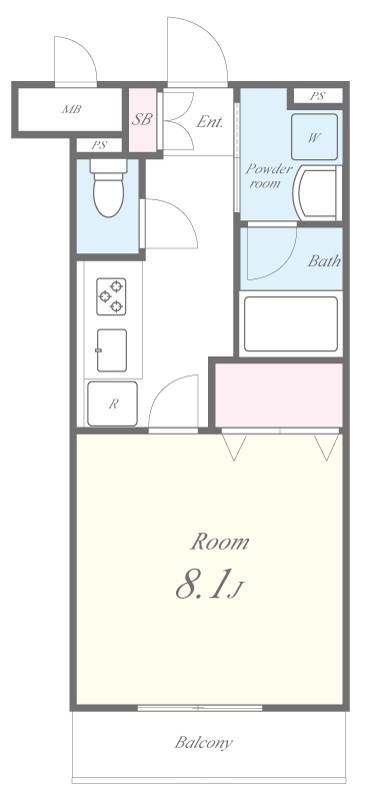 ラヴィベール妙典 間取り図
