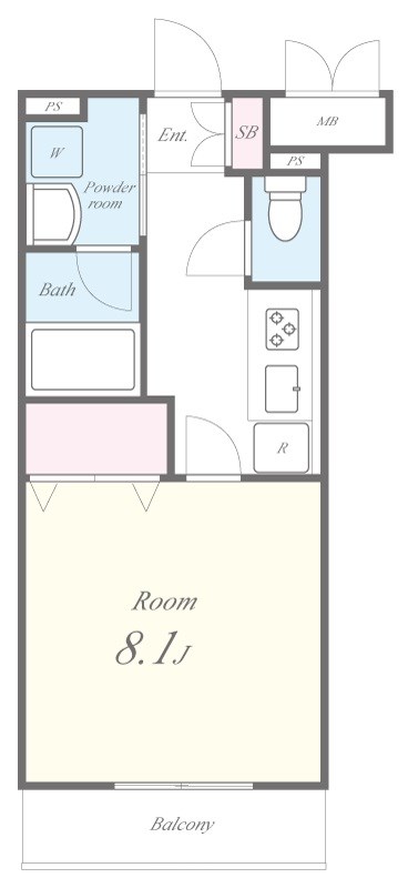 ラヴィベール妙典 間取り図