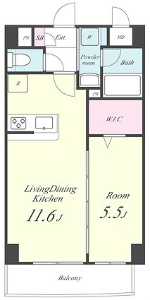 リリー･ラ･アルディス 間取り図