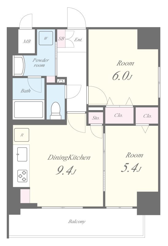 Festina Lente（フェスティナレンテ） 間取り図