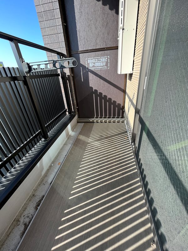 メゾン アイカワ ベランダ